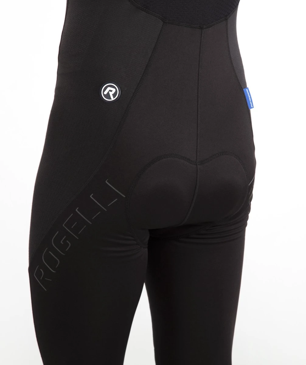 Rogelli Focus - Lange Fietsbroek Met Bretels - Heren - Maat XL - Zwart - Afbeelding 15