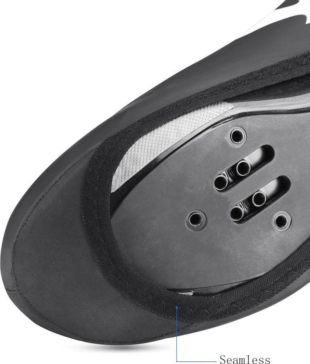 Giyo Overschoenen - Maat 44/45 (XL) - 1 Paar - Mountainbike - Wielrennen - Zwart - Wind En Waterdicht - Waterproof - Regen - Vorst - Afbeelding 11