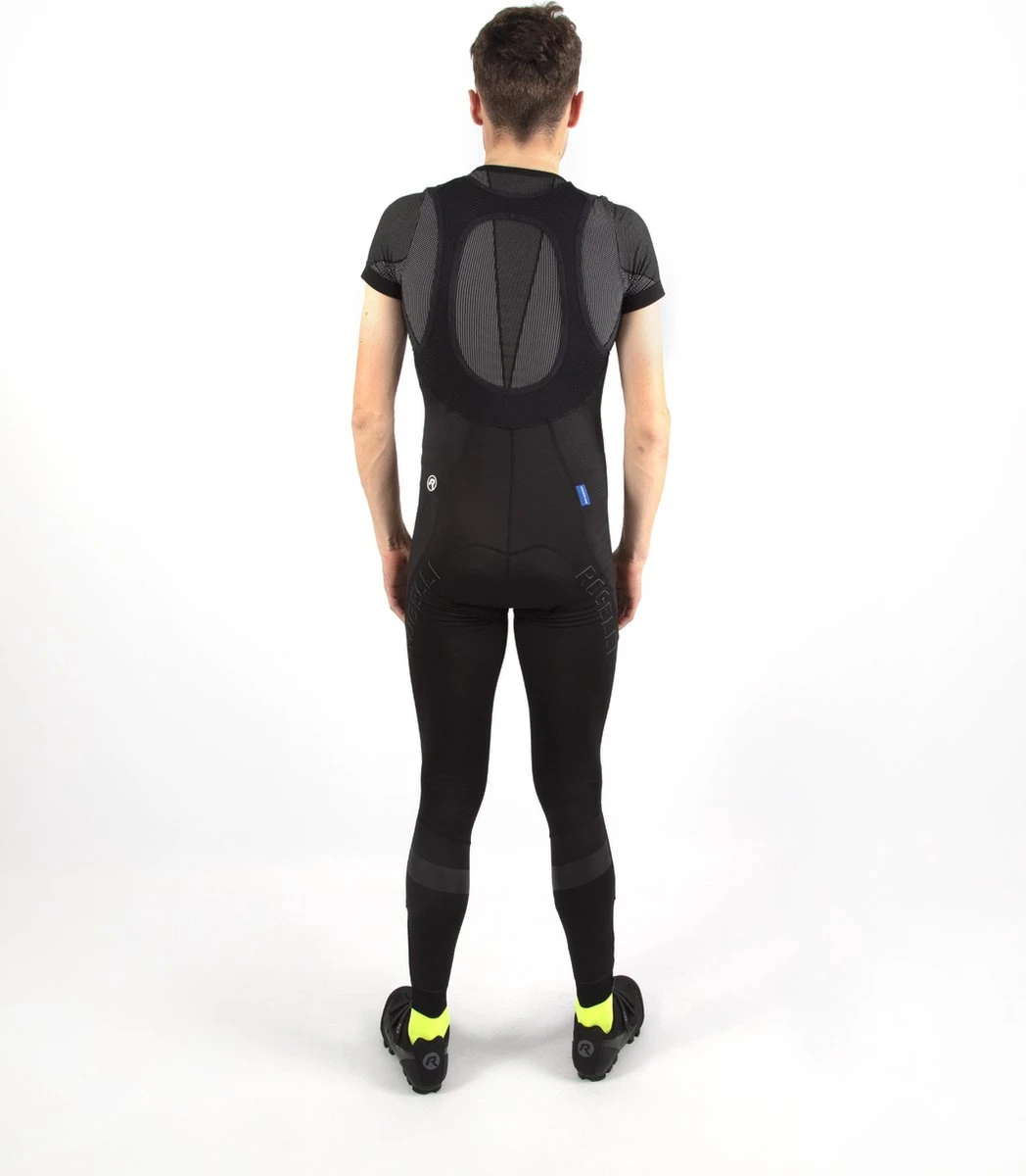 Rogelli Focus - Lange Fietsbroek Met Bretels - Heren - Maat XL - Zwart - Afbeelding 13
