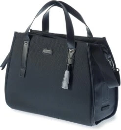 Basil Noir Stuurtas - Enkele Fietstas - Zwart - 17 Liter