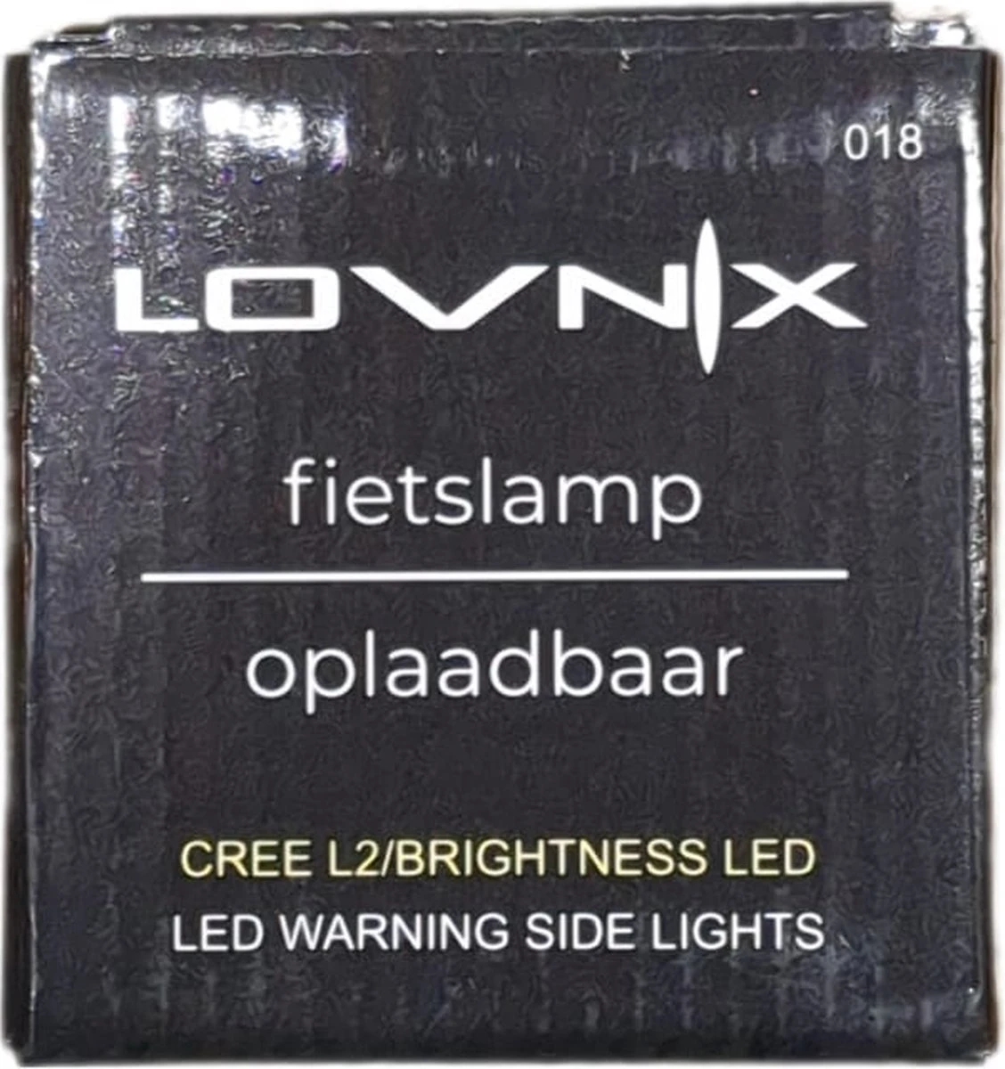Lovnix - Oplaadbare Fietslamp LED Verlichting Set - USB Oplaadbaar - Fietslicht Met LED Lamp - Voor- En- Achter Licht - Regenbestendig - Geschikt Voor Mountainbike Fietsen Wandelen Speleologie - Afbeelding 3