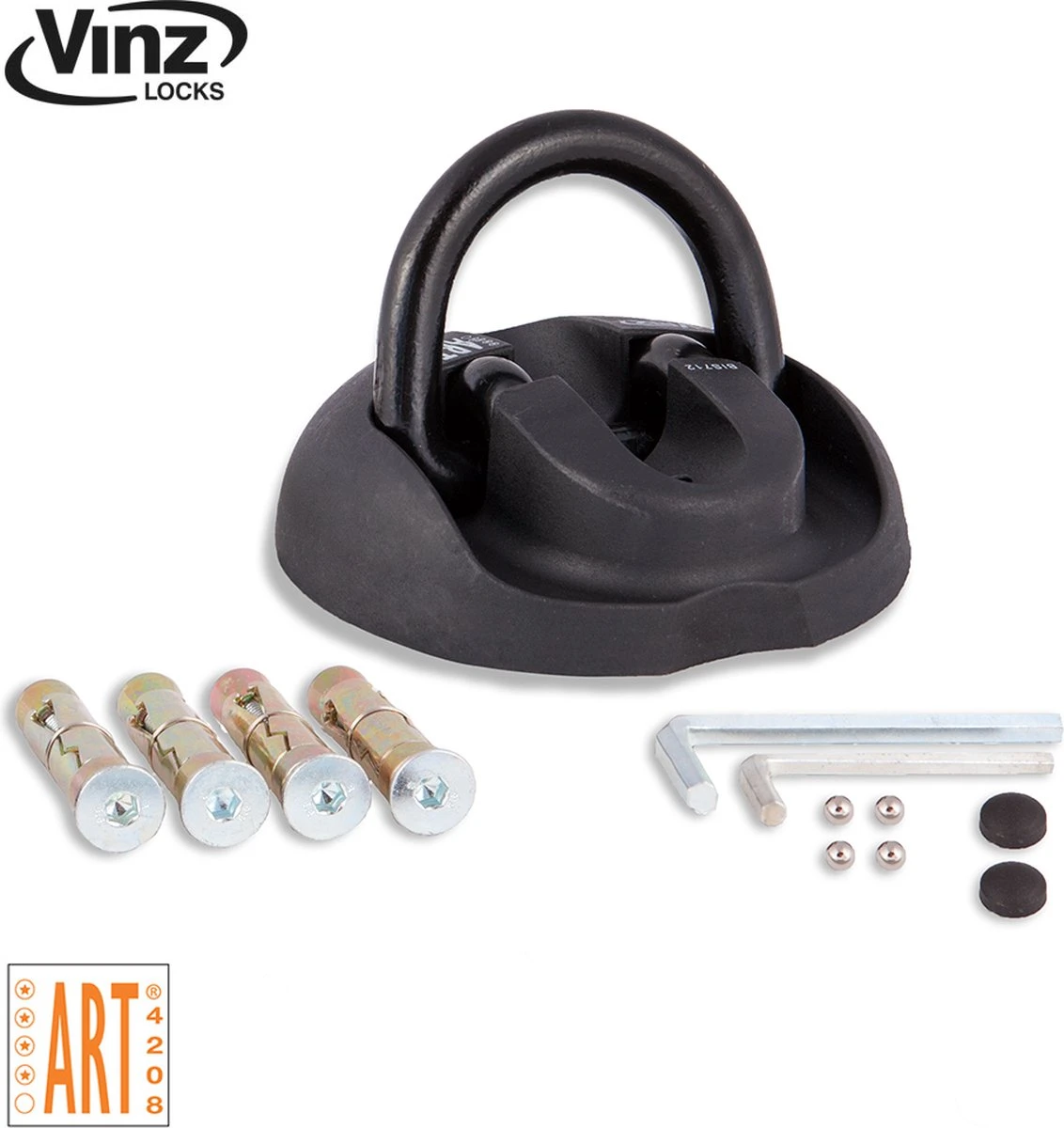 VINZ Everest ART 4 Goedgekeurd Muuranker / Wandanker / Vloeranker / Muurbeugel - Afbeelding 6