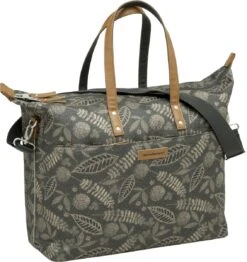 New Looxs Tendo Forest Enkele Fietstas Laptoptas Shopper - 15 Inch Laptopvak - 21 Liter - Antraciet