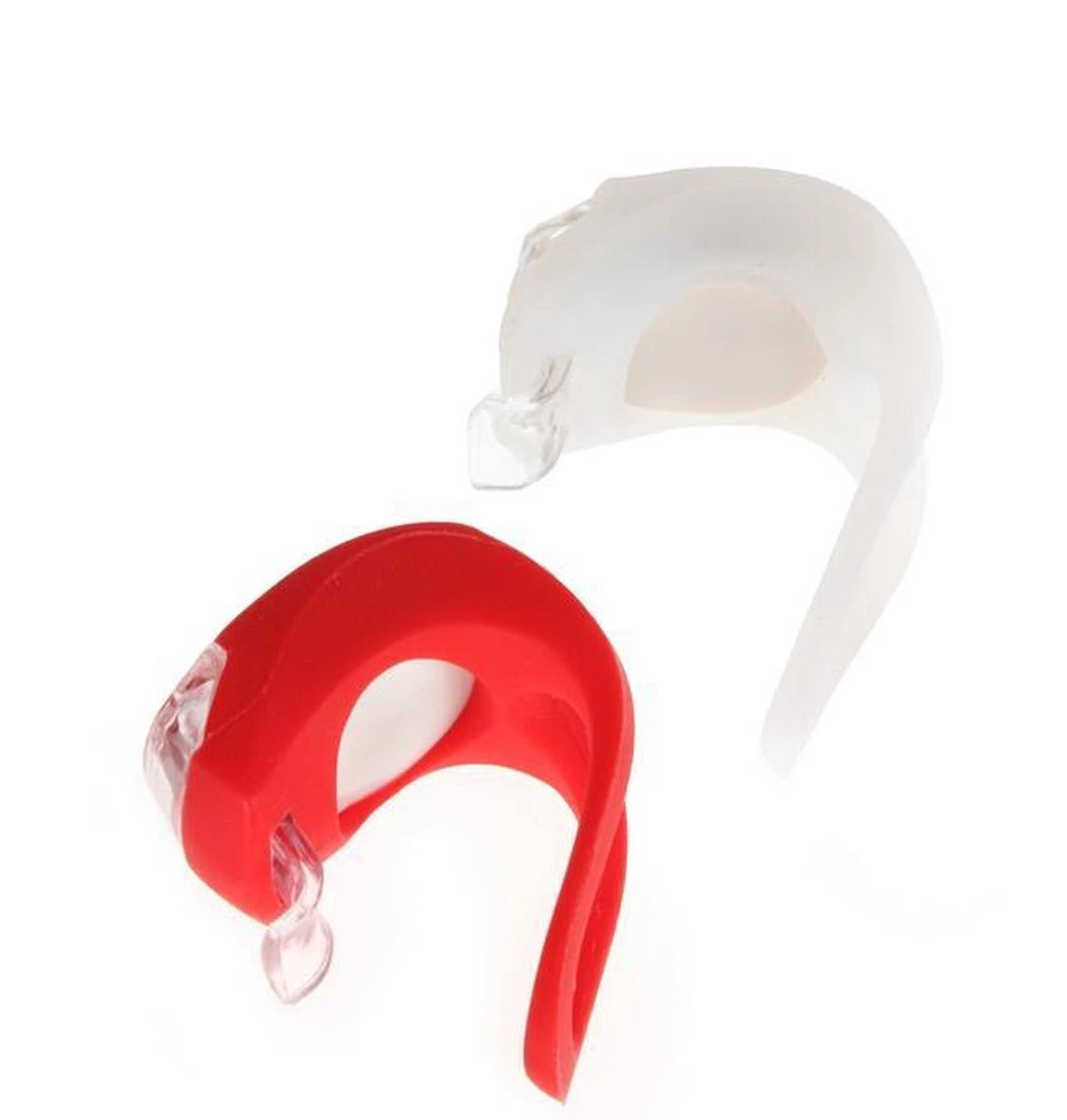 Merkloos Dutch Gadgets - Fietslampjes LED - Set Wit En Rood - Inclusief Batterijen - Afbeelding 2