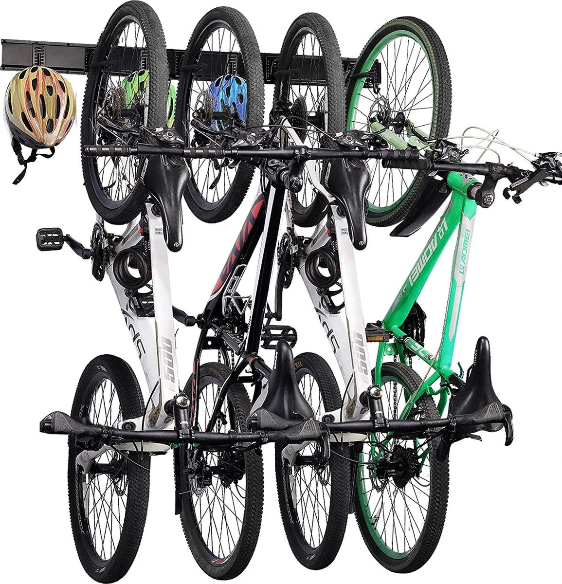 SODEAL Fiets Ophangsysteem - Fietshaak - Fiets Ophangbeugel - Muurbeugel Fiets - Fietsenrek - Fietsbeugel - Afbeelding 12