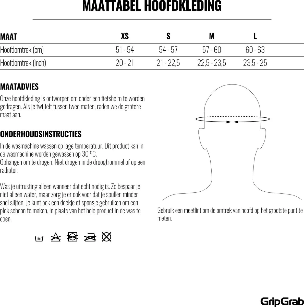 GripGrab - Thermal Balaclava Winter Bivakmuts Fietsen - Zwart - Unisex - Maat L - Afbeelding 6