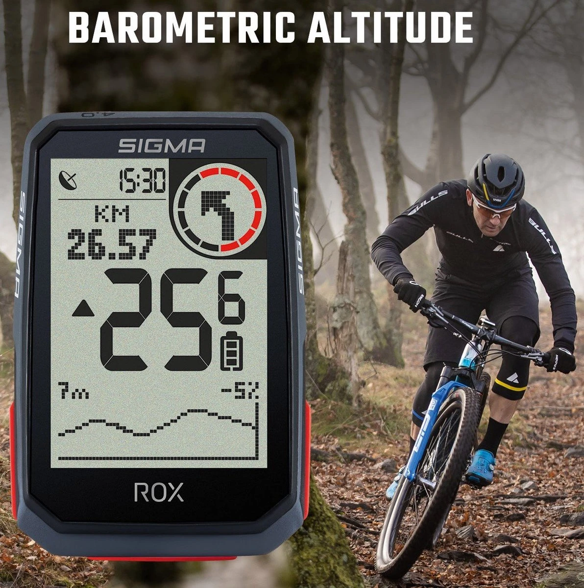 Sigma Sport ROX 4.0 GPS Fietscomputer - HR Top Mount Set - Zwart - Afbeelding 8