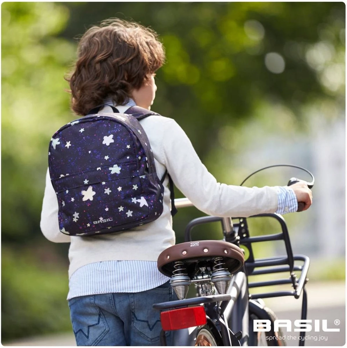 Basil Stardust Dubbele Fietstas - Paars - 20 Liter - Afbeelding 5