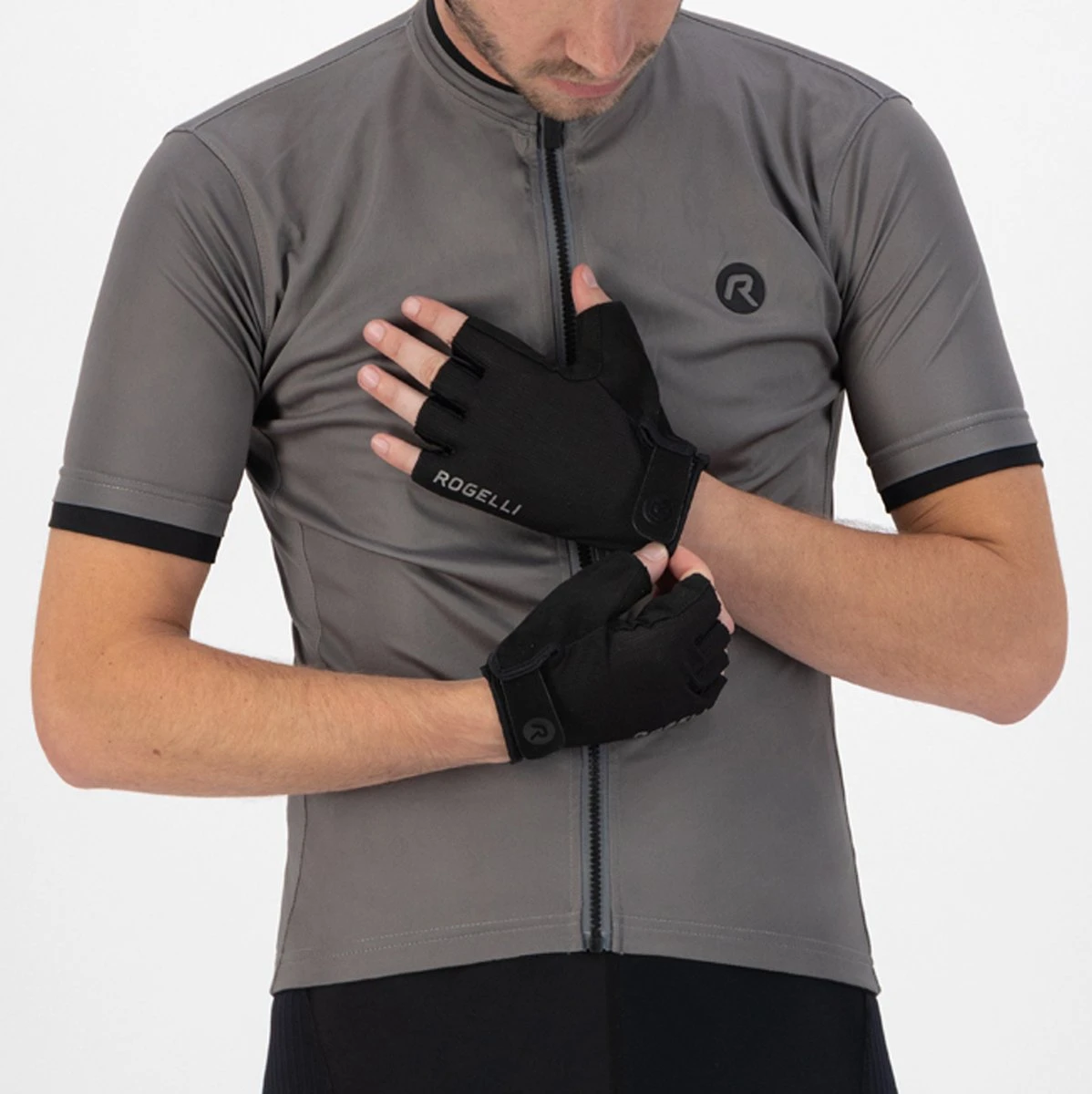 Rogelli Core - Fietshandschoenen - Heren - Maat L - Zwart - Afbeelding 2