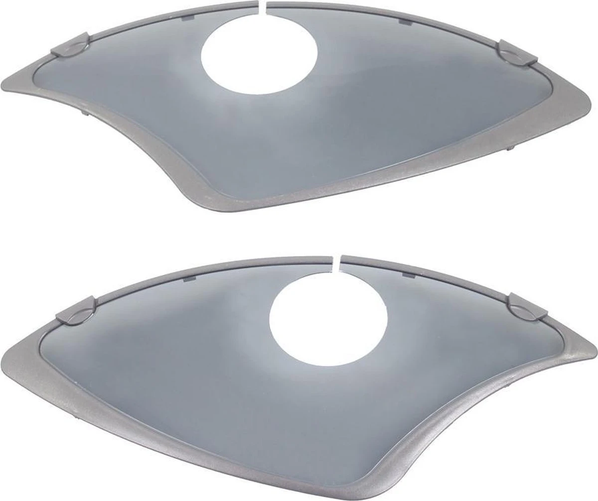 Jasbeschermers Hesling Elegance 28-5 Met Slotgat En Grijze Rand - Afbeelding 2