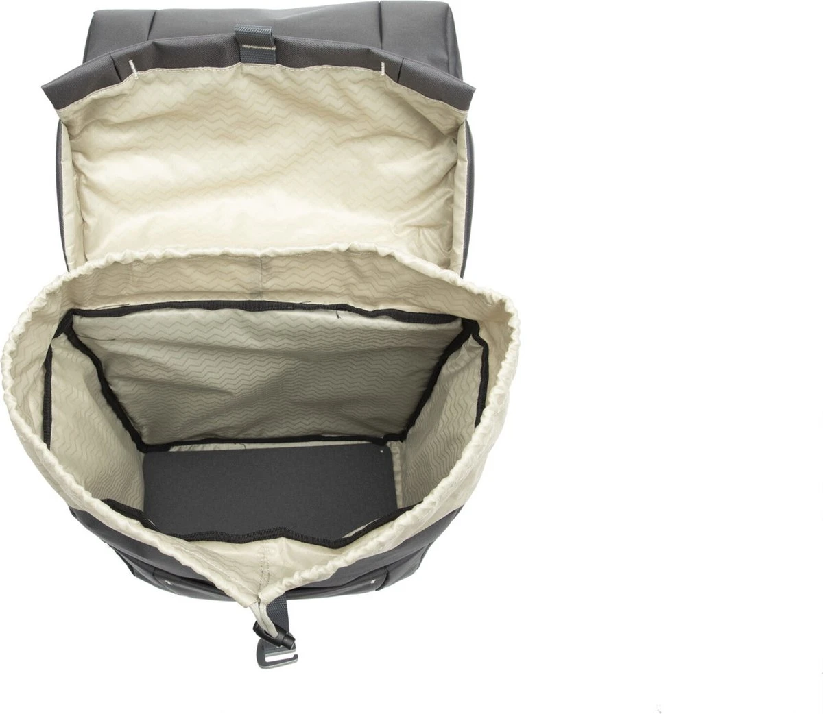 New Looxs Vigo Double Dubbele Fietstas MIK - 37 Liter - Grijs - Afbeelding 2