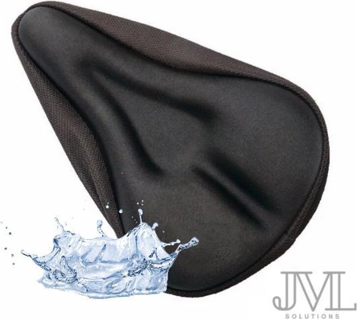 JML Sport Fiets Zadeldek 3D - Gel Gleuf - Fietszadeldek - Zadelhoes - Siliconen - Pad - Fietsen - Zitkussen - Fietszadelhoes - Zadel - Dek - Hoes - Nieuwste Technologie