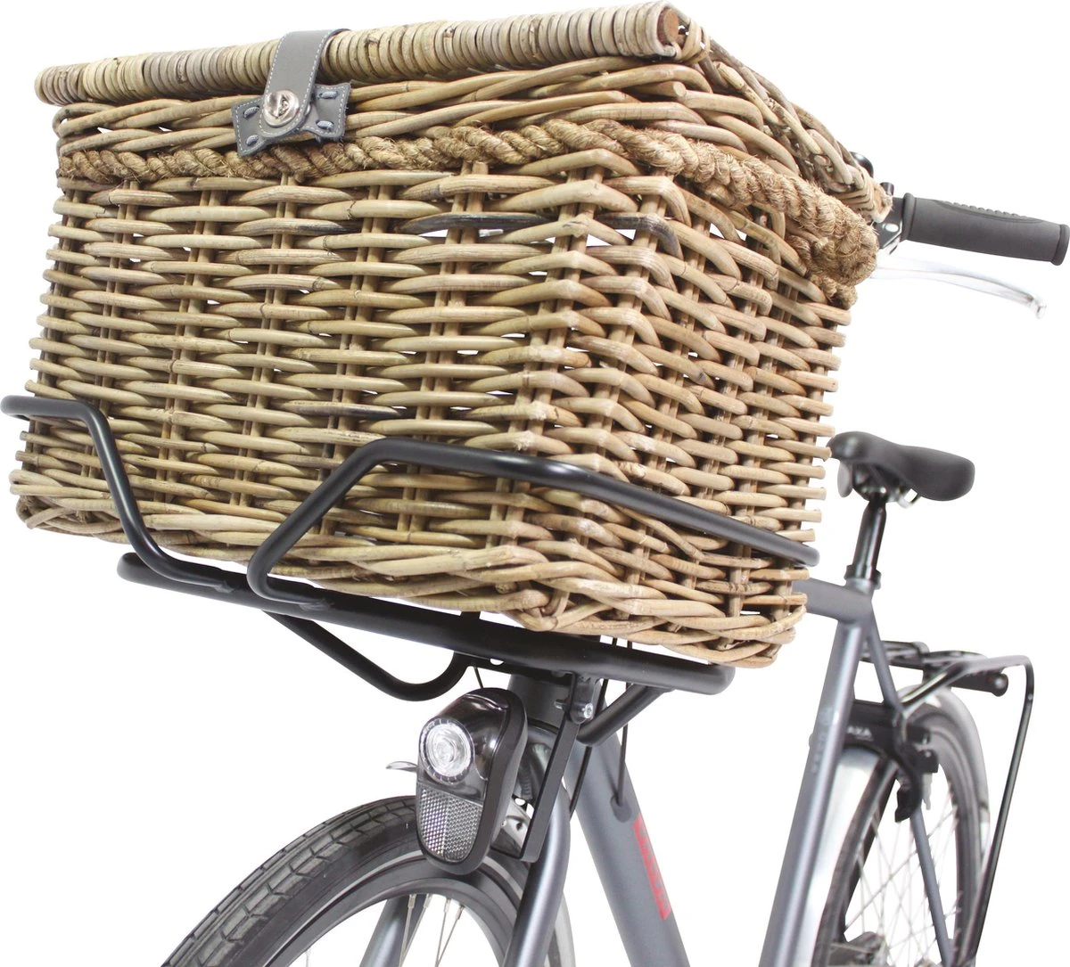 Steco Voordrager Samba Stuurbuis 44 X 32 Cm Zwart - Afbeelding 2