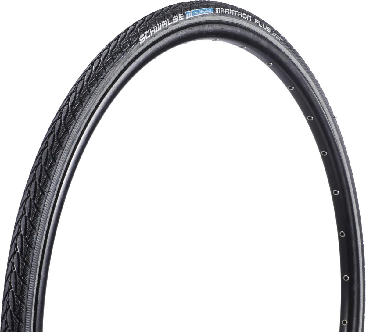 Schwalbe Buitenband - Marathon Plus - 28 Inch X 1.40 - Zwart Reflecterend