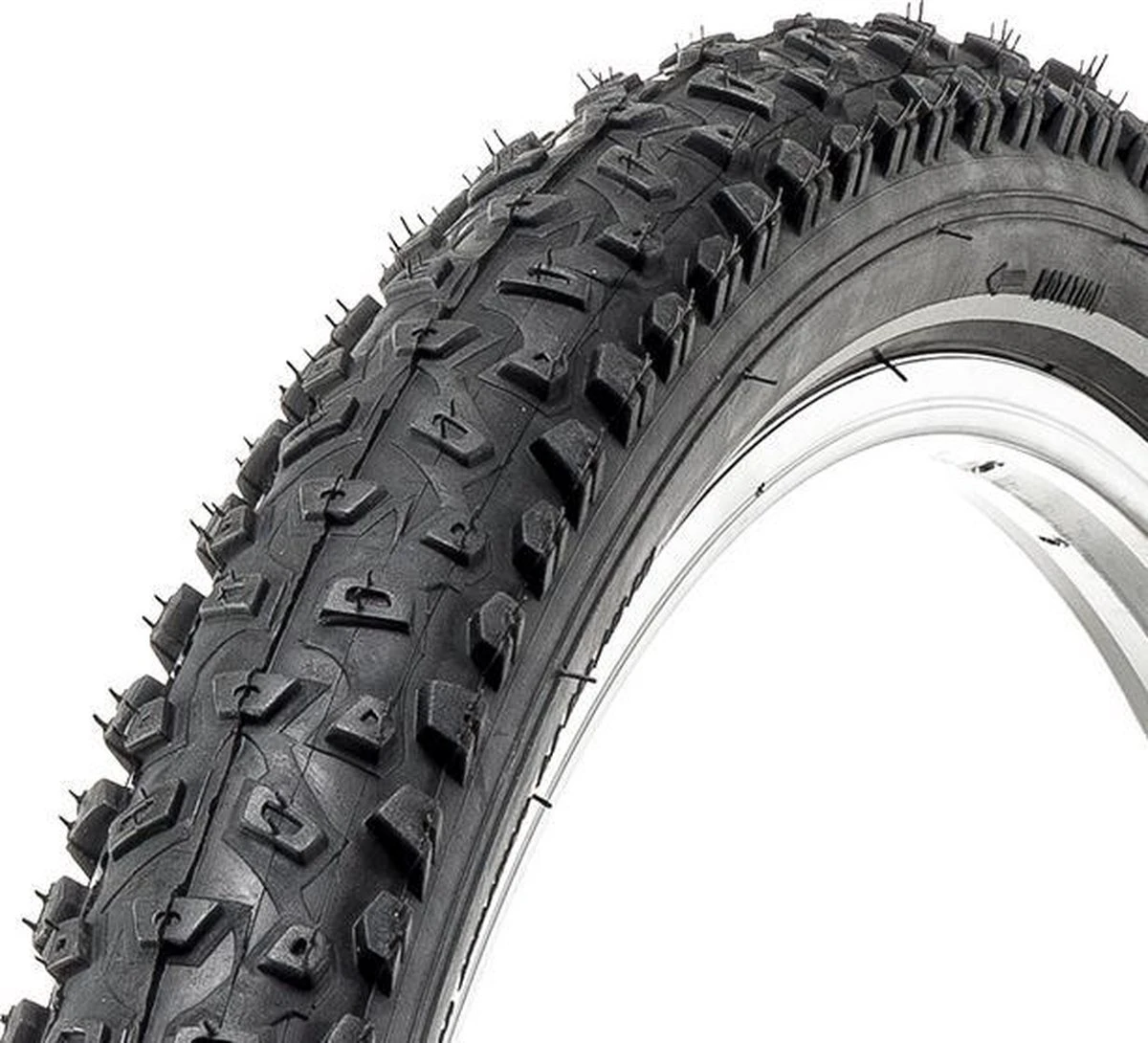 AMIGO Ortem Cross Country Buitenband - Fietsband 26 Inch - ETRTO 52-559 - Antilek - Zwart