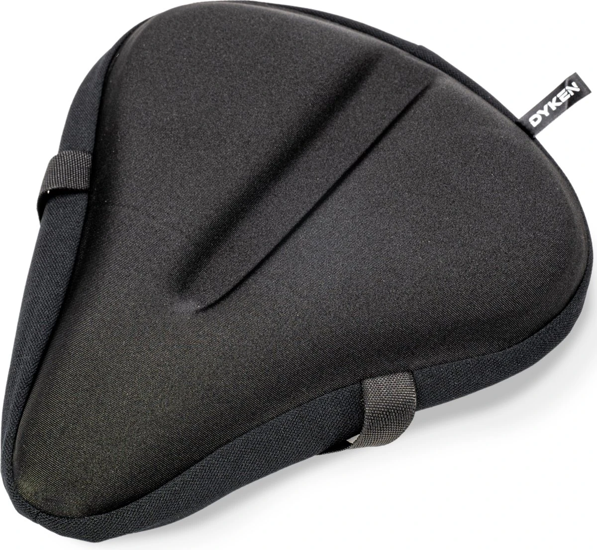 Dyken Zadelhoes Fiets Gel - Zadeldek - Universele Fietszadelhoes - Brede Zadels - Zwart