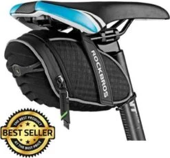 Merkloos Zadeltas Racefiets - Zadeltas Mountainbike - Mtb - Koersfiets - Fietstassen - Waterdicht - Wielrennen Tas - Zwart