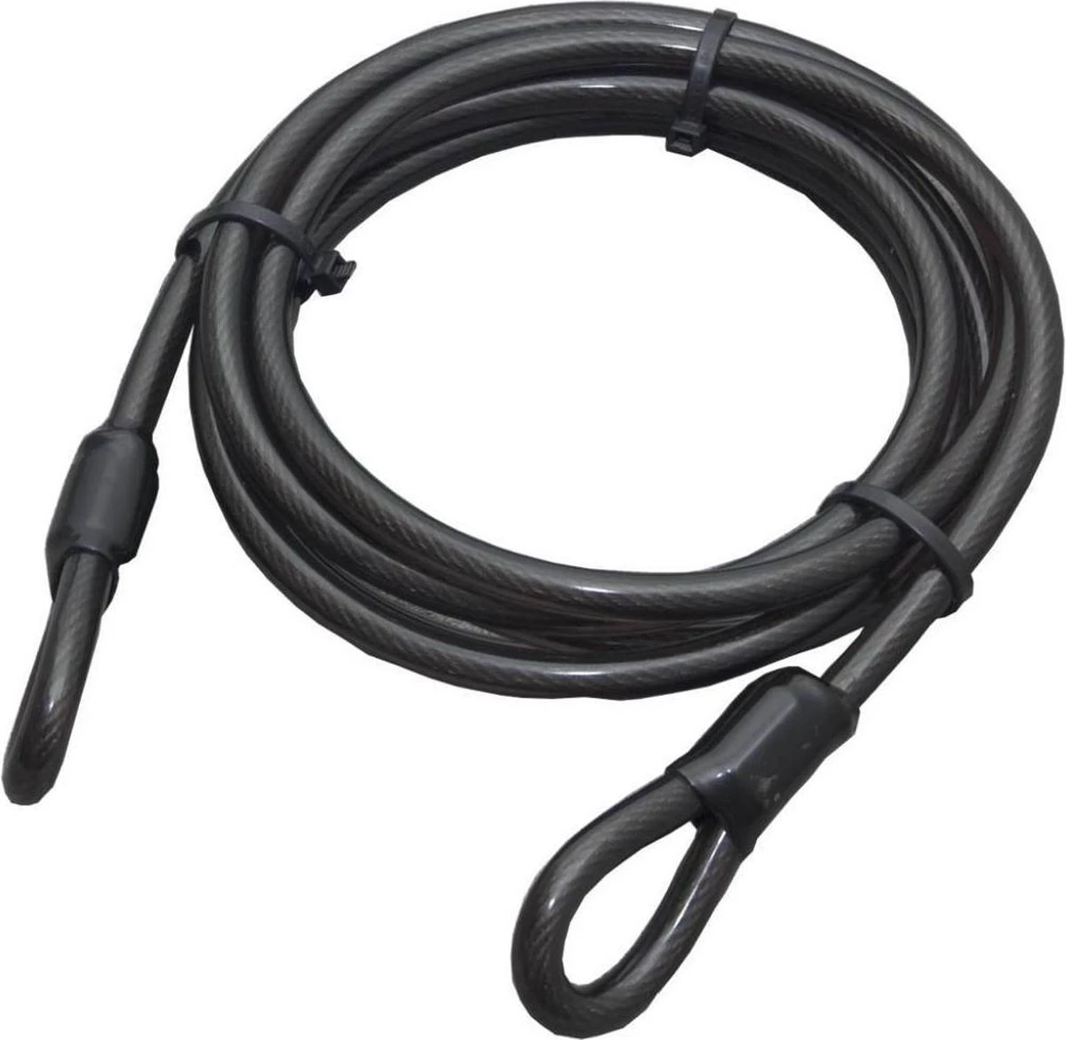 Stahlex Staalkabel 10 Meter X 8 Mm Met Lussen Geplastificeerd