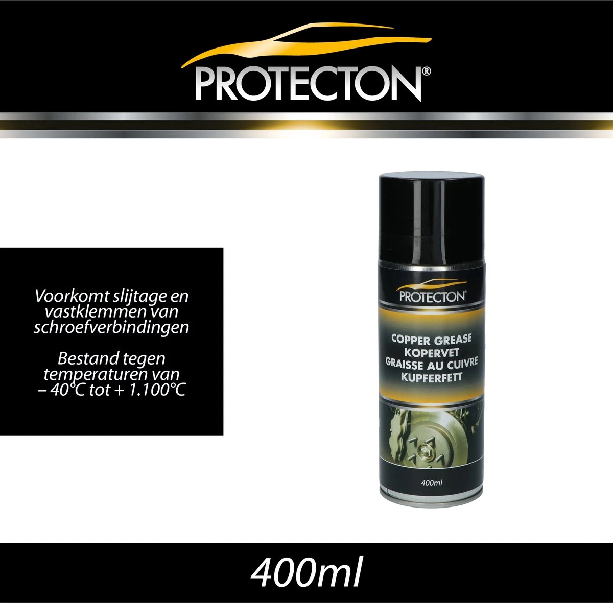 Protecton Kopervet Spray 400ml | Kopervet Spuitbus - Afbeelding 4