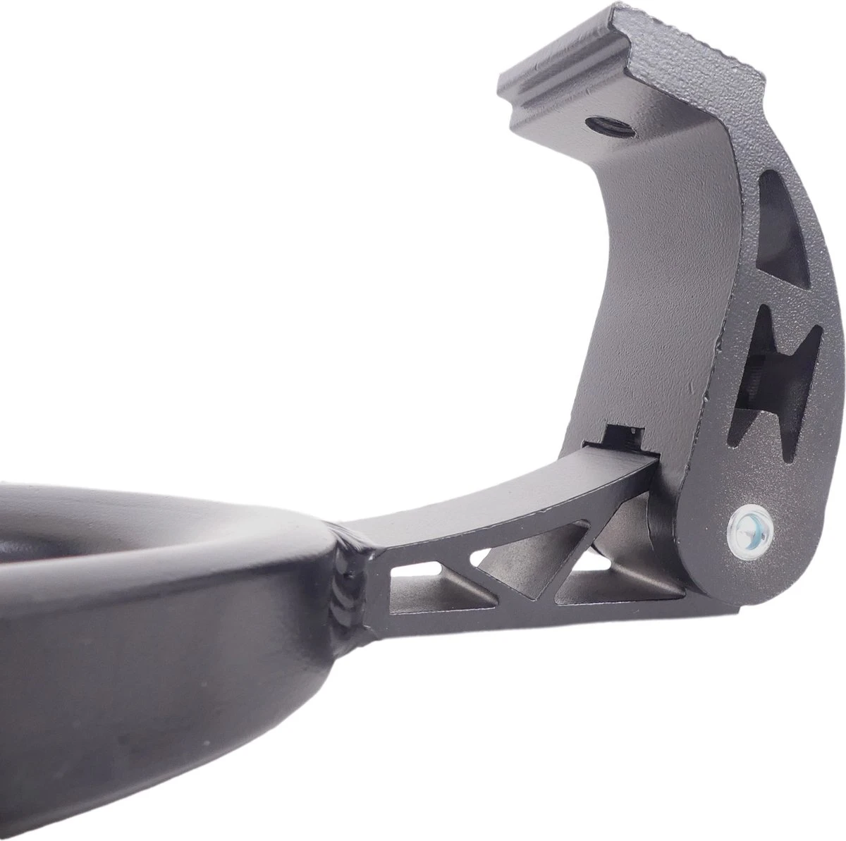 Standaard Edge Double 2-poot 28" - 30cm - Zwart Aluminium - Afbeelding 4