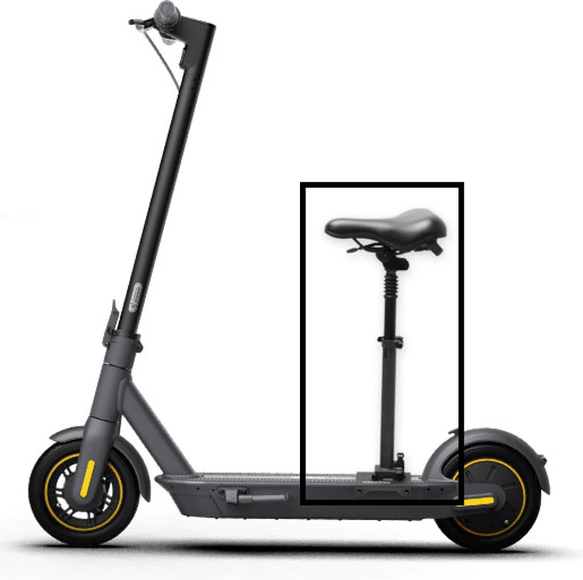 Only Seat | Zadel Van Stepgo Voor Elektrische Step | Zadel Segway Ninebot G30 Max | Zitje Elektrische Step | Stoel E Step |