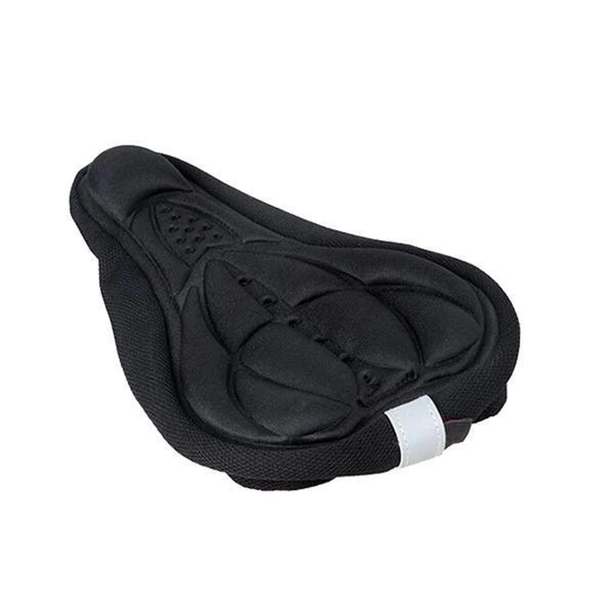 Merkloos 3D Fiets Zadelhoes - Cover - Overtrek - Uniseks - One Size - Volwassenen - Beschermkussen - Zwart - Afbeelding 6