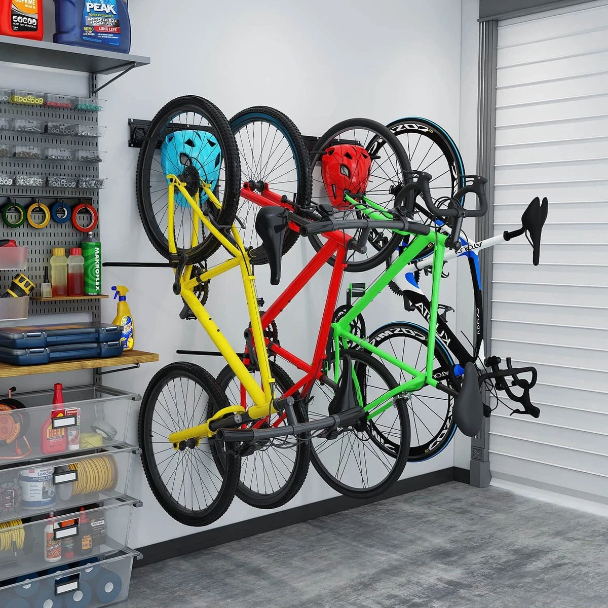 SODEAL Fiets Ophangsysteem - Fietshaak - Fiets Ophangbeugel - Muurbeugel Fiets - Fietsenrek - Fietsbeugel - Afbeelding 6