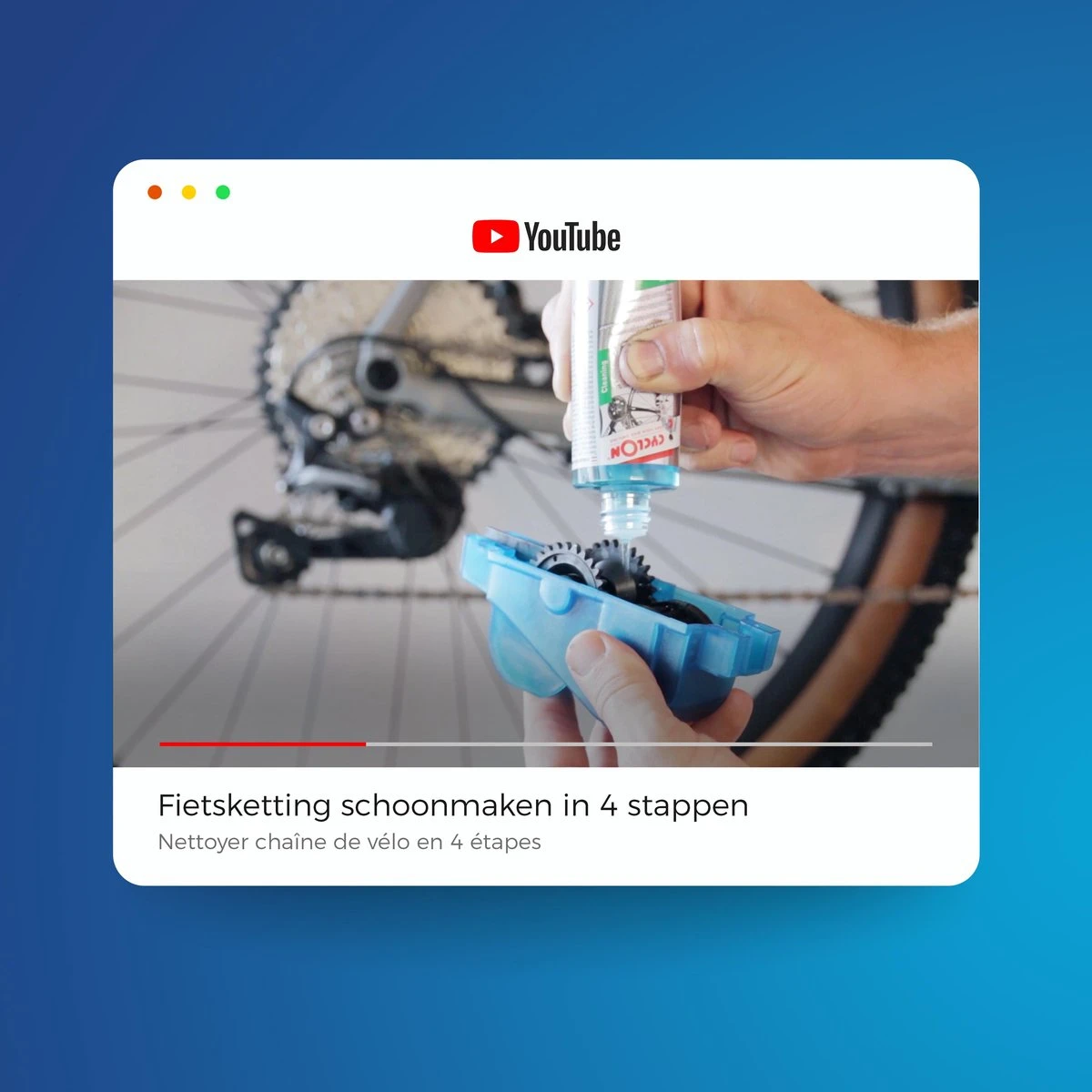 Blazing Bikers Fietsketting Reiniger Set - Afbeelding 7