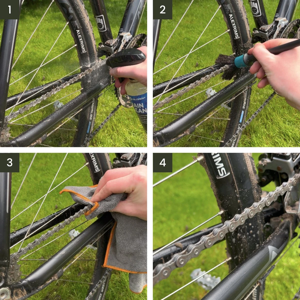 Velorest Chain Care Bundle - Ketting Reiniging & Onderhoud - Fietsonderhoudsmiddelen - Fietsketting Reiniger Set - Kettingolie Fiets - Fietsketting Smeermiddel - Chain Cleaner - Langdurige Bescherming - Afbeelding 5