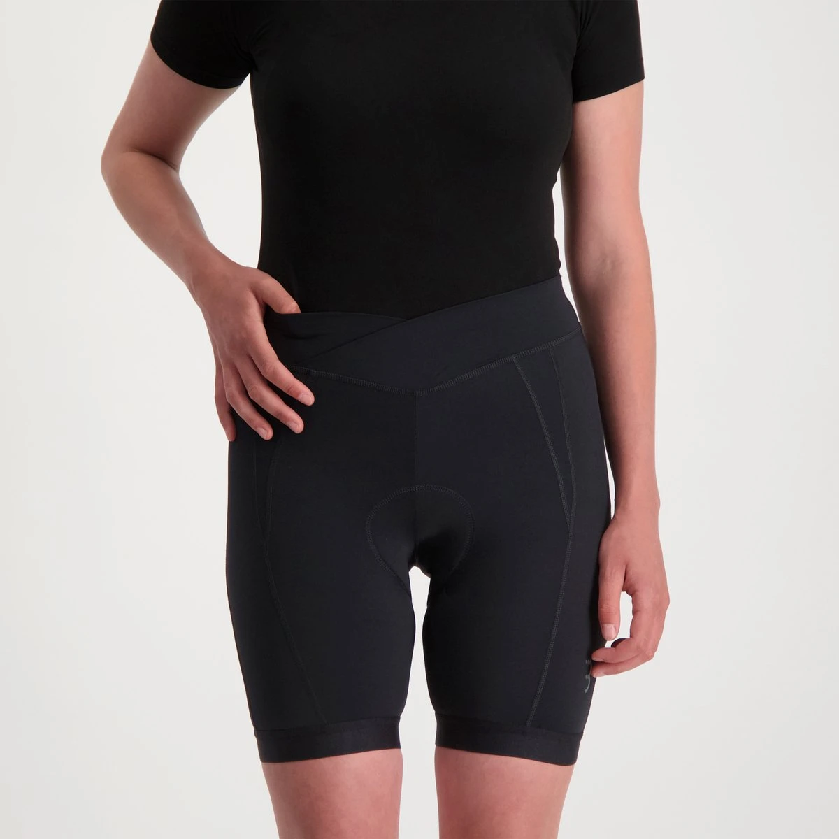 BBB Cycling Omnium Shorts Dames Fietsbroek Kort - Wielrenbroek - Met Zeem - Zwart - Maat XXL - BBW-279 - Afbeelding 2