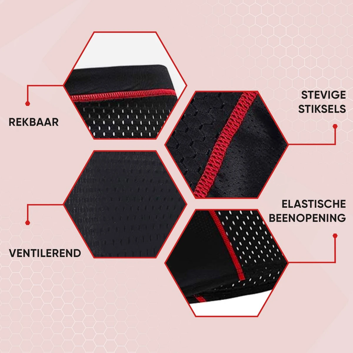 Fietsonderbroek Dames Heren Met Zeem - Fietsbroek - Fietsondergoed - Wielerbroek - 3XL - Afbeelding 4