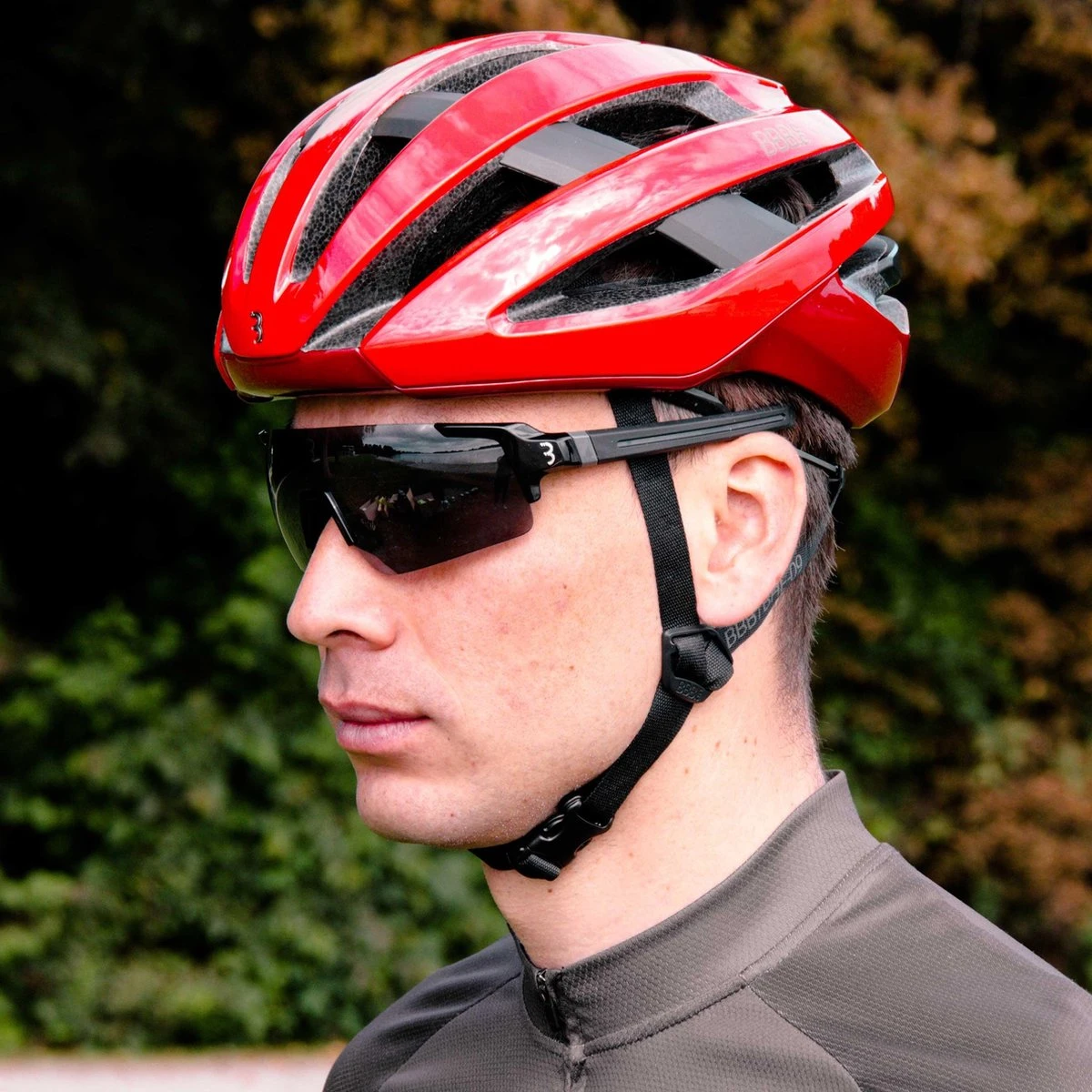 BBB Cycling FullView Fietsbril - Frameless Zonnebril - Wielrenbril Met 3 Lenzen - Glanzend Zwart - BSG-63 - Afbeelding 9