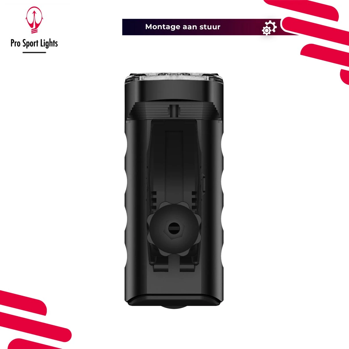 Pro Sport Lights Performance 1800 Lumen Fietslamp Voorlicht - Fietsverlichting USB Oplaadbaar - Koplamp Fiets - LED Racefiets / Mountainbike - Afbeelding 7