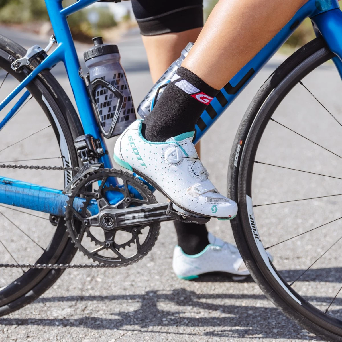 GripGrab - Classic Regular Cut Sokken 3PACK Zomerfietssokken - Zwart - Unisex - Maat M - Afbeelding 3