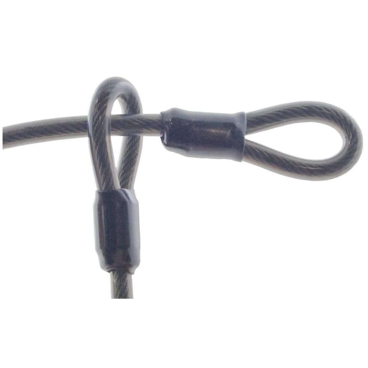 Stahlex Staalkabel 10 Meter X 8 Mm Met Lussen Geplastificeerd - Afbeelding 3