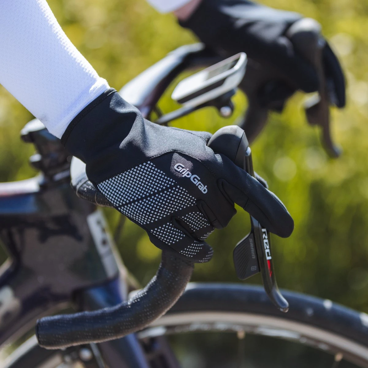 GripGrab - Ride Windproof Lente Herfst Fietshandschoenen Lange Vinger - Zwart - Unisex - Maat XL - Afbeelding 3