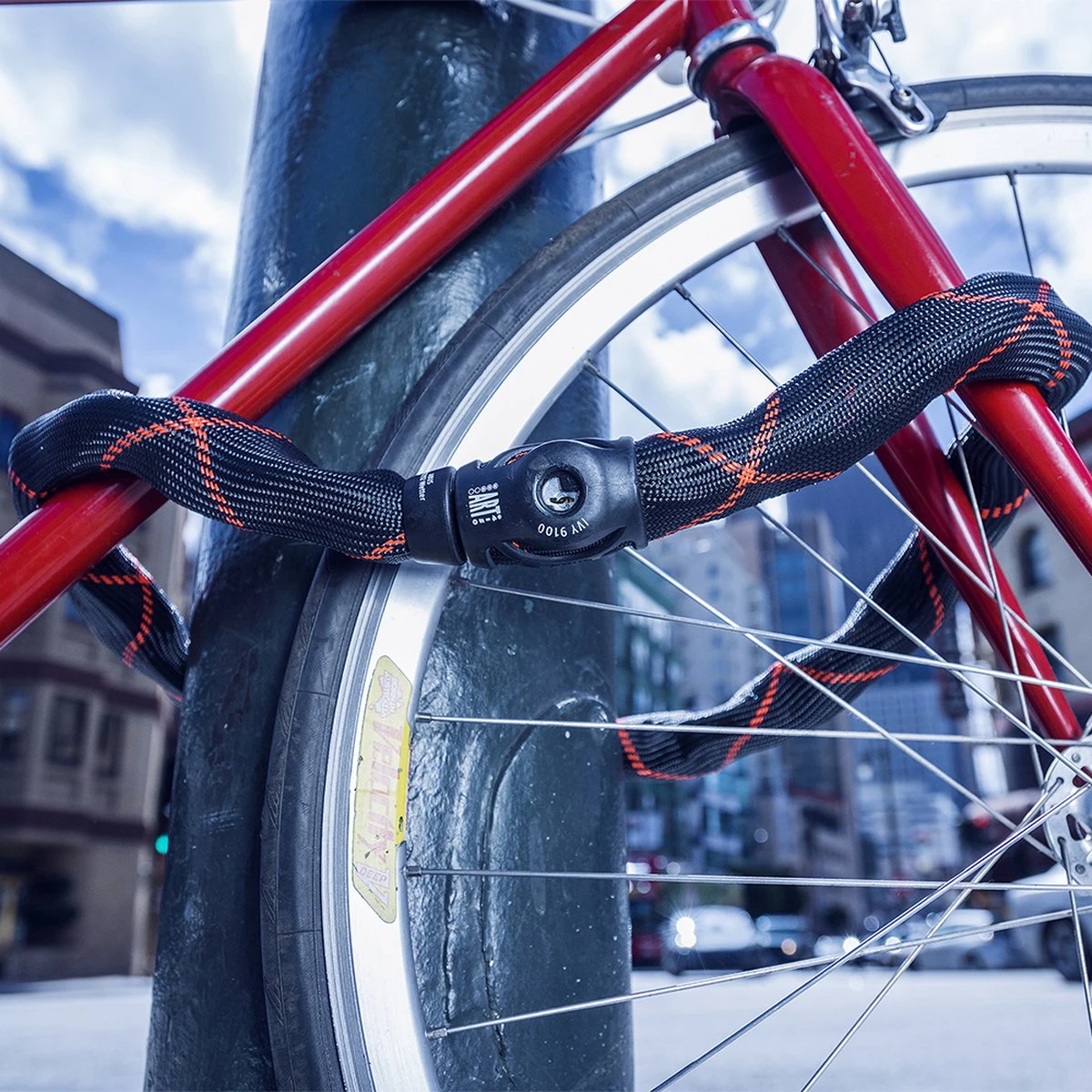 ABUS Ivy 9210 Kettingslot - ART3 - 170 Cm - Winnaar ANWB Slotentest 2022 - Afbeelding 6