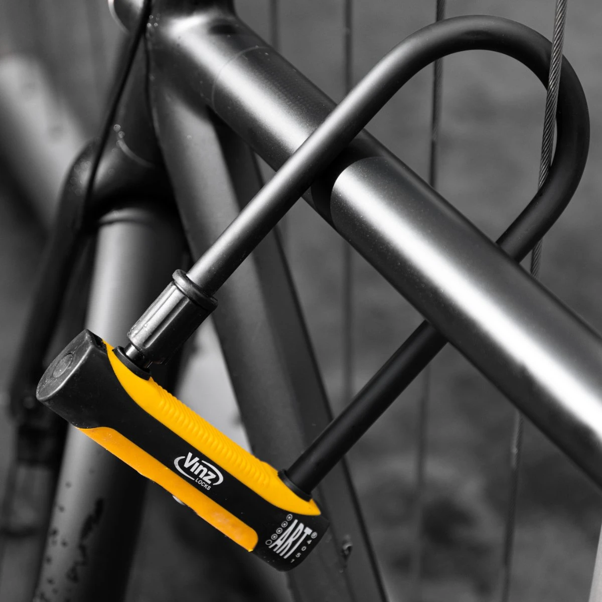 VINZ Grivola Beugelslot / Fietsslot / Motorslot / Scooterslot ART4 - 32cm - Afbeelding 7