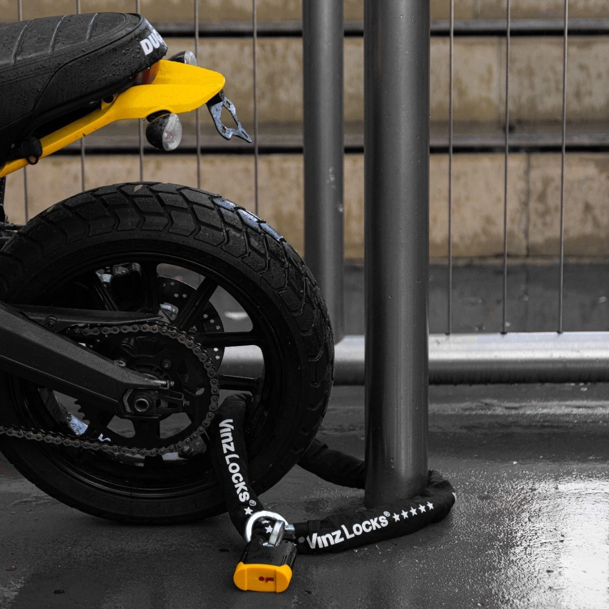 VINZ Batura Motorslot / Scooterslot / Kettingslot ART 5 - 120 Cm - Afbeelding 9