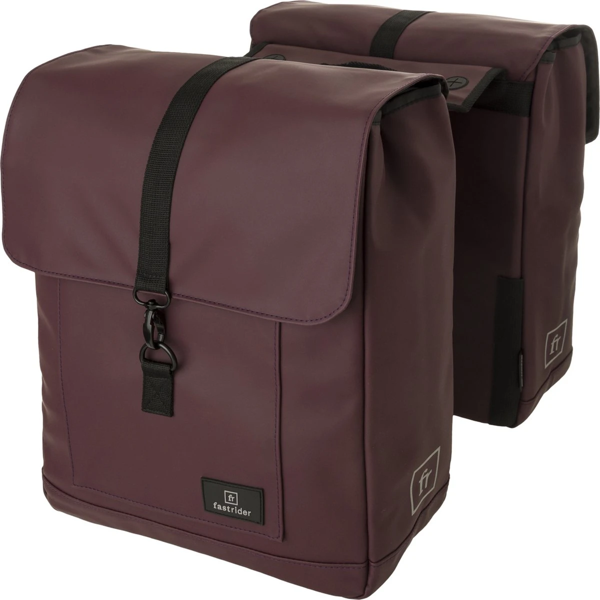 Fastrider Jaxx II Dubbele Fietstas Basics - Paars - 28L - Waterafstotend