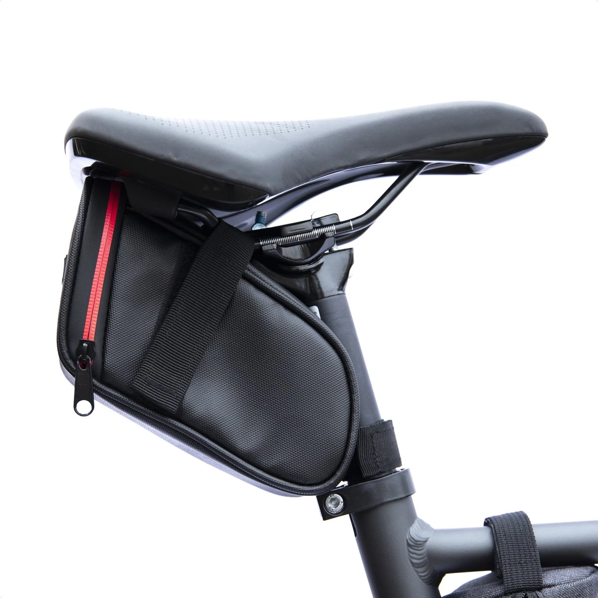 Ekostar® Online Shopping - Zadeltas Fiets - Fietstas - Waterdicht - Zadeltasje Zwart - OOk Voor Elektrische Fietsen En Racefietsen