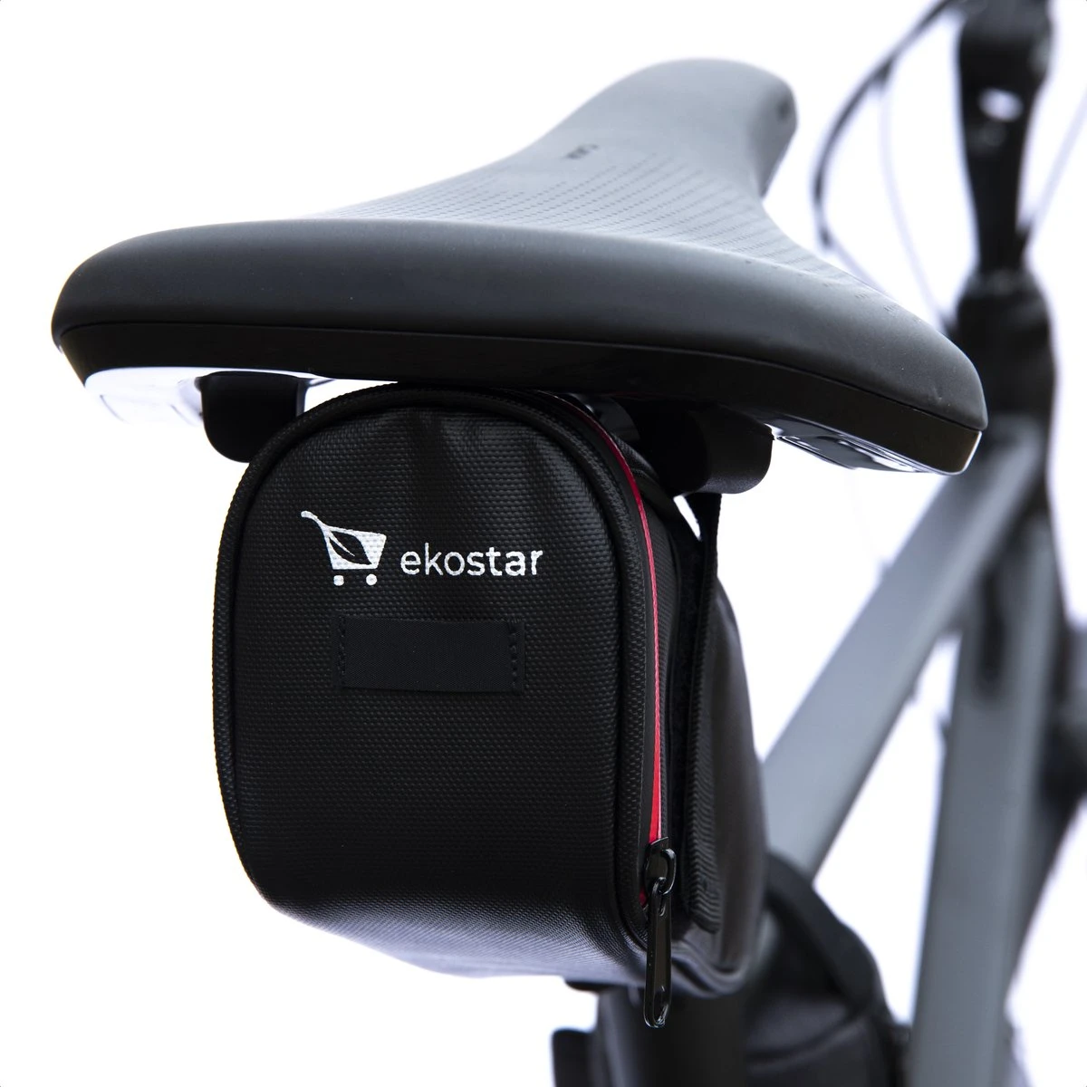 Ekostar® Online Shopping - Zadeltas Fiets - Fietstas - Waterdicht - Zadeltasje Zwart - OOk Voor Elektrische Fietsen En Racefietsen - Afbeelding 6