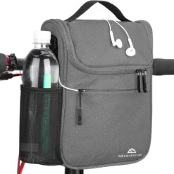 Needventure Fietstas Stuur - Stuurtas Voor Fiets - Afneembaar - Multifunctioneel - Stuurtasjes - Tas Ebike - Stuurtas Elektrische Fiets - Telefoonhouder - Mobielhouder - Stuurtasje - Schoudertas - Nektasje - Handtas