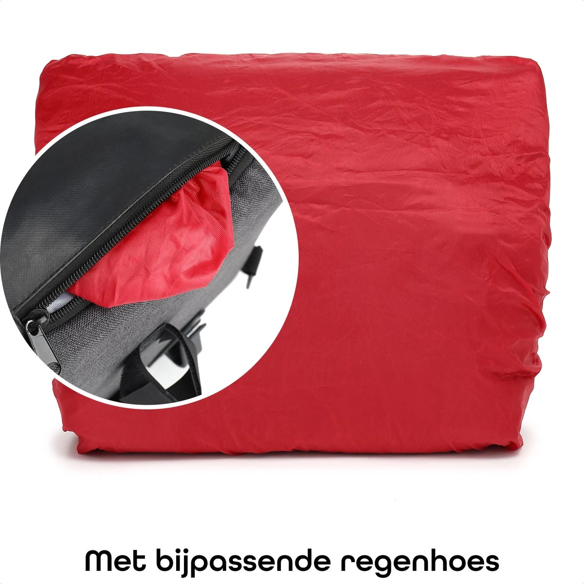 Fietstas Laptoptas 15 6 Inch - Schoudertas - Afneembare Enkele Fietstas - Laptop Fietstas Waterdicht - 17 Liter - Antraciet - Afbeelding 12