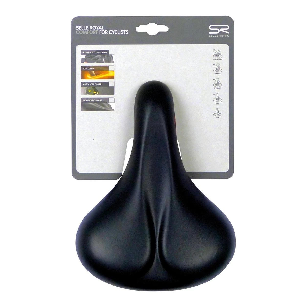 Selle Royal - Heren Fietszadel Freedom - Zwart - Afbeelding 2