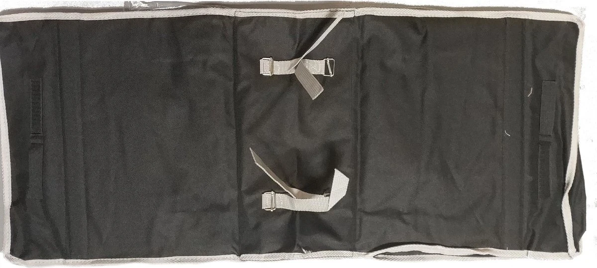 Falkx Dubbele Fietstas - 22 Liter - Zwart / Grijs - Afbeelding 2