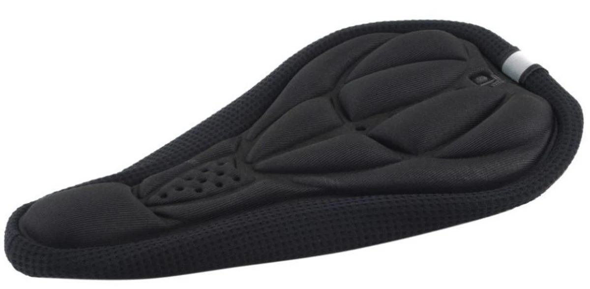 Merkloos Fietszadel Overtrek - Zwart - Afbeelding 2