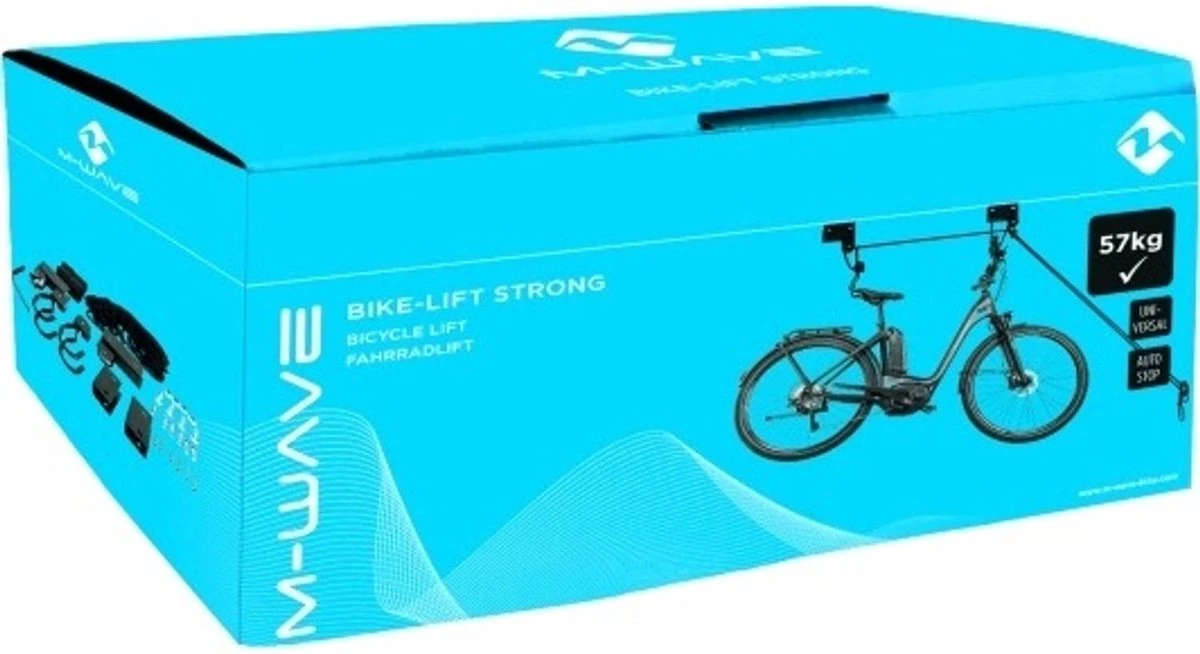 M-wave Fietslift/ophangsysteem Zwart - Afbeelding 5