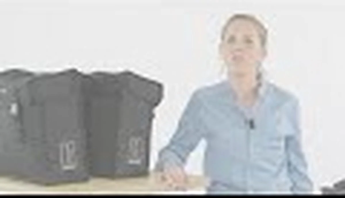 Basil Stardust Dubbele Fietstas - Paars - 20 Liter - Afbeelding 2