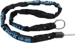 Trelock Insteeklock Kettingslot - ART1 - 120 Cm - Zwart/ Blauw